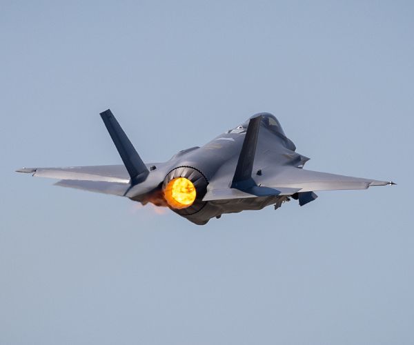 F-35 in flight