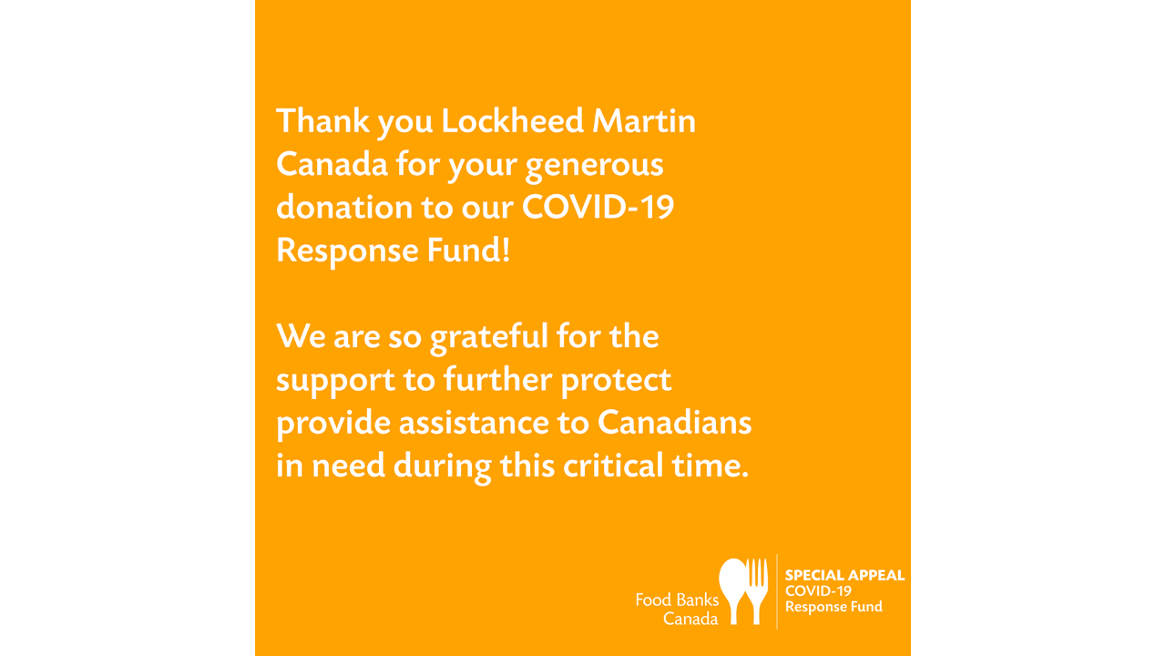 ww5 Canada Food Banks Donation Tweet