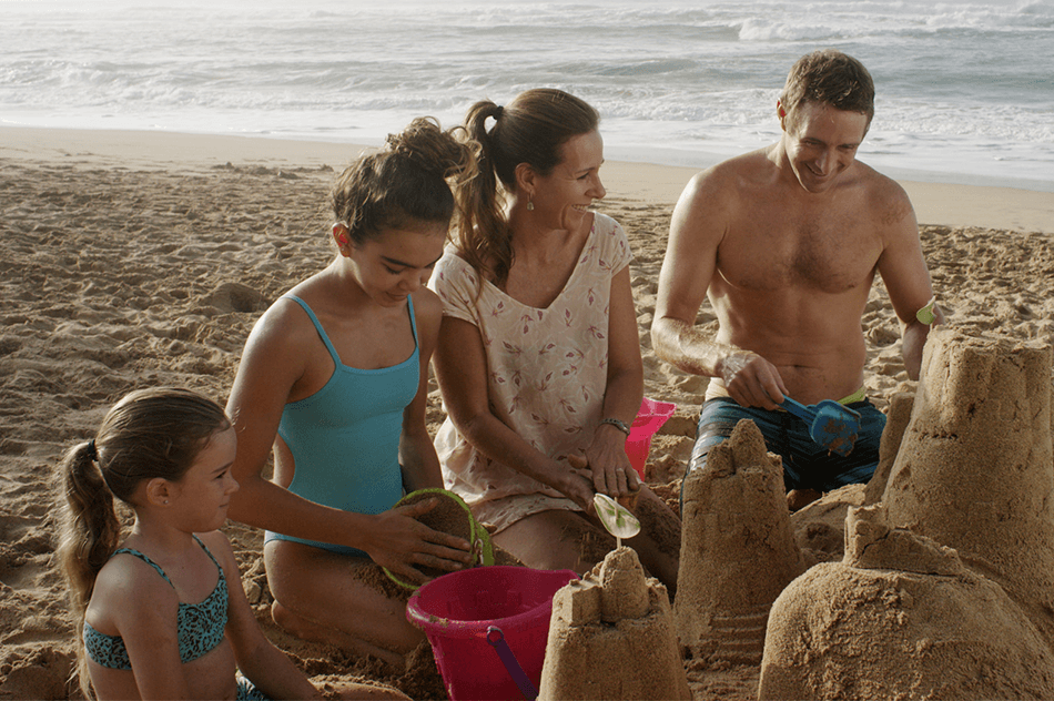 Family at the Beach