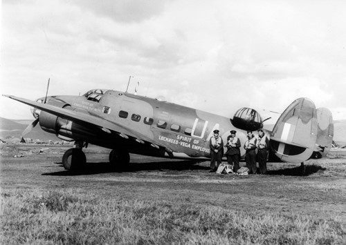 The Hudson built by ww5 employees in their spare time as a gift for the RAF